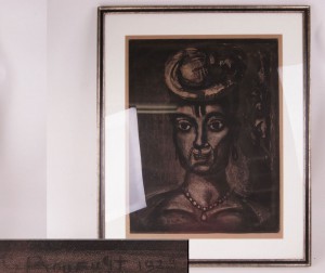 横浜市鶴見区でジョルジュ・ルオーの銅版画を買取致しました。